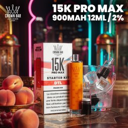 15K Pro Max 600mAh 22ml / 2% - Crown Bar by Al Fakher