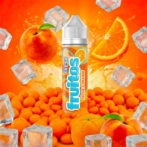 Pêche Orange 0mg 50ml - Fresh by Fruitos