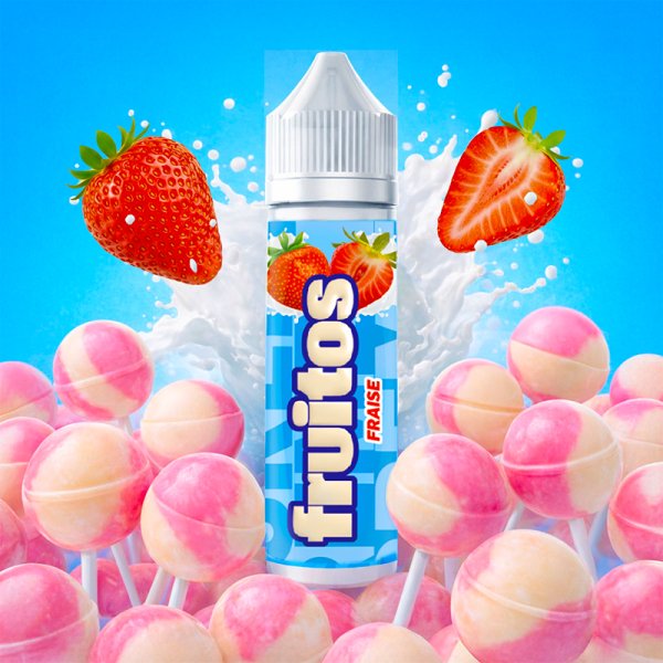 Fraise 0mg 50ml - Creme by Fruitos