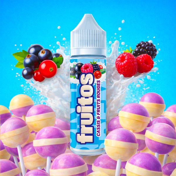 Cassis Fruits Rouges 0mg 50ml - Fruitos