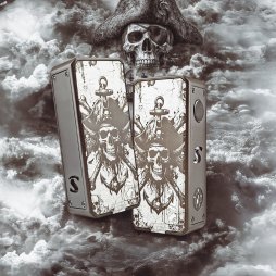 Mod S101 21700/18650 Gravé Black - San Indonesia x Gerobak Vaper