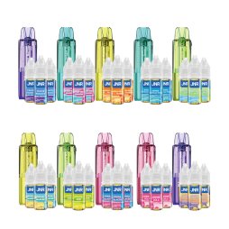 Cartouche Stellarc 2+10ml + 3 E-liquides 10ml 2% (1pc) - JNR