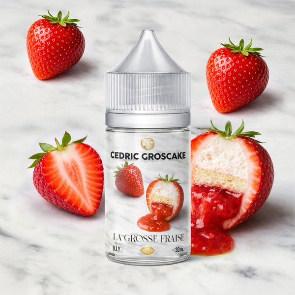 Concentré La Grosse Fraise 30ml - Cedric Groscake