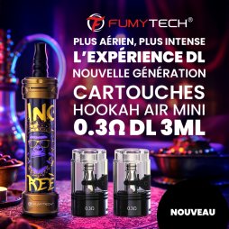Cartridges Hookah Air Mini 0.3Ω DL 3ml (2pcs) - Fumytech