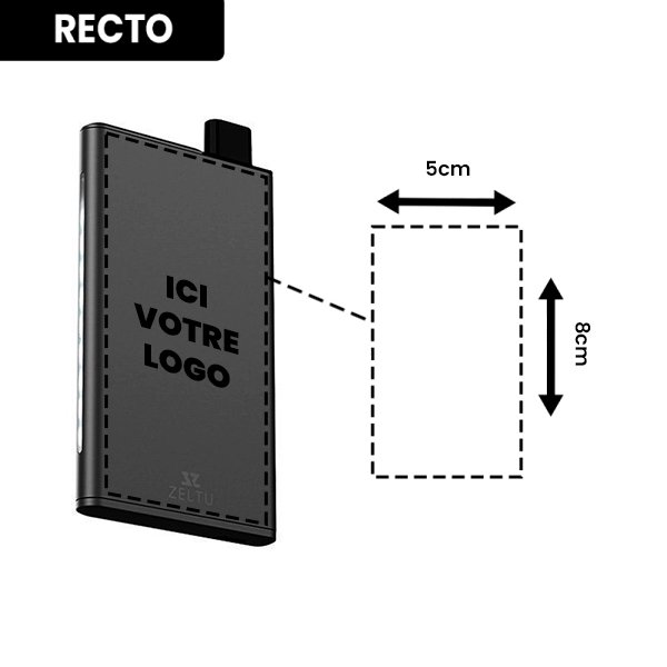 Kit Pod Zeltu X3+ 2ml 1000mAh Matte Black Customized - Zeltu