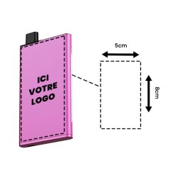 Kit Pod Zeltu X3+ 2ml 1000mAh Matte Pink Customized - Zeltu