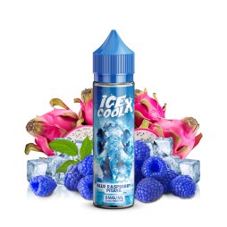 Blue Raspberry Pitaya 0mg 50ml - Ice Cool X by Liquidarom