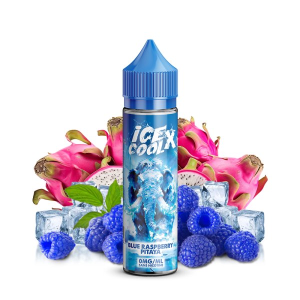 Blue Raspberry Pitaya 0mg 50ml - Ice Cool X by Liquidarom