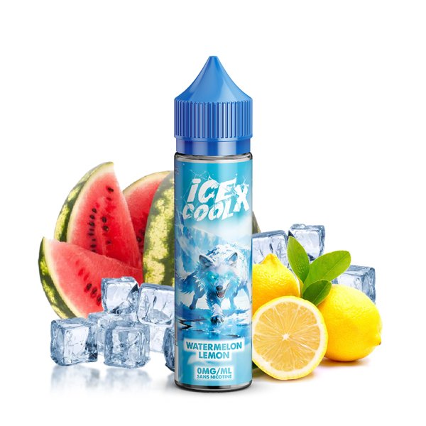 Watermelon Lemon 0mg 50ml - Ice Cool X by Liquidarom