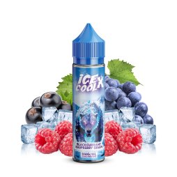 Blackcurrant Raspberry Grape 0mg 50ml - Ice Cool X by Liquidarom