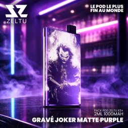 Kit Pod Zeltu X3+ 2ml 1000mAh Joker Engraved - Zeltu