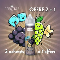 [Offer] Buy 2 Grappe Oasis 0mg 50ml,  Get 1 For Free - Oasis by Prestige Fruits