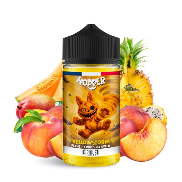 Yellowstorm 0mg 200ml - Hopper by Airmust