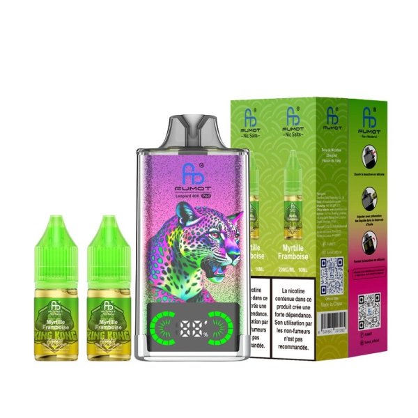 [Sample] Leopard 40K Refillable 40000 Puffs 20mg - Fumot