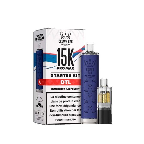 15K Pro Max 900mAh 12ml / 2% - Crown Bar by Al Fakher