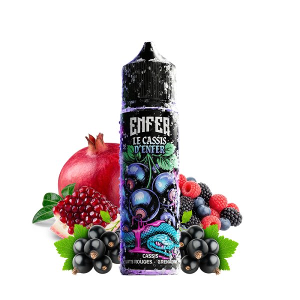 Le Cassis d'ENFER 0mg 50ml - Les Fruits d'ENFER by ENFER