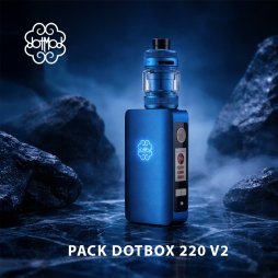 Pack dotBox 220 V2 4ml 2x18650 - Dotmod