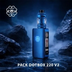 Pack dotBox 220 V2 4ml 2x18650 - Dotmod