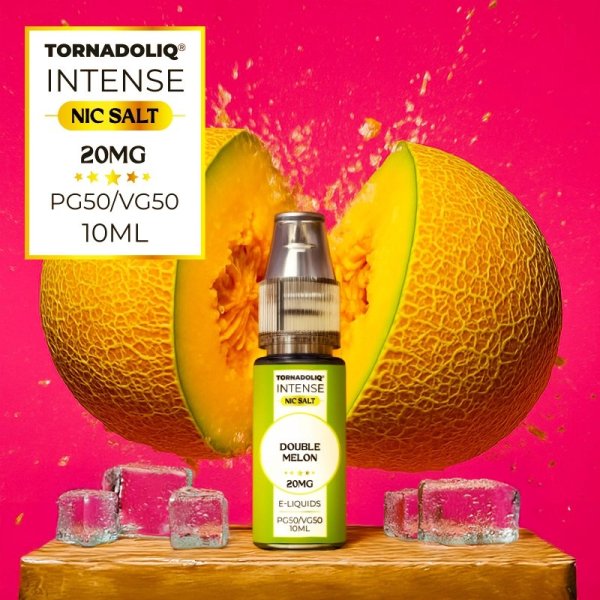 Double Melon Ice Nic Salts 10ml - Intense by Tornadoliq