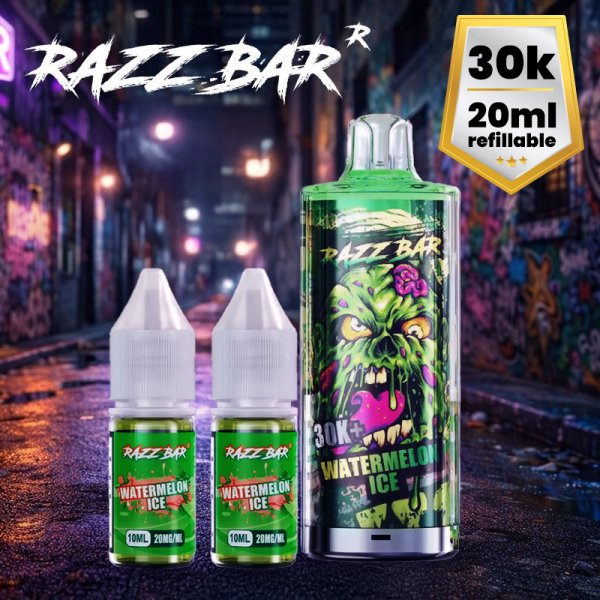 Puff 30K 650mAh 20+2ml / 2% - RazzBar