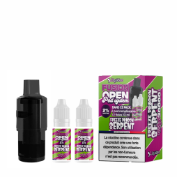 Refillable Open Pod Cartridges 2+10ml + 2 E-liquids 10ml 2% (1pc) - Wpuff Fusion by Liquideo