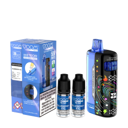 Meteor 50k + 2 E-liquids 1000mAh 18ml / 2% - Voom