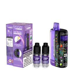 Meteor 50k + 2 E-liquides 1000mAh 18ml / 2% - Voom