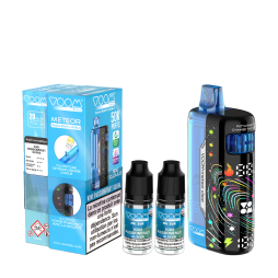 Meteor 50k + 2 E-liquides 1000mAh 18ml / 2% - Voom