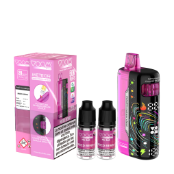 Meteor 50k + 2 E-liquides 1000mAh 18ml / 2% - Voom