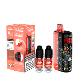 Meteor 50k + 2 E-liquides 1000mAh 18ml / 2% - Voom