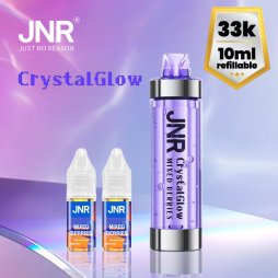 Crystal Glow 33k + 2 E-liquids 800mAh 2+10ml / 2% - JNR