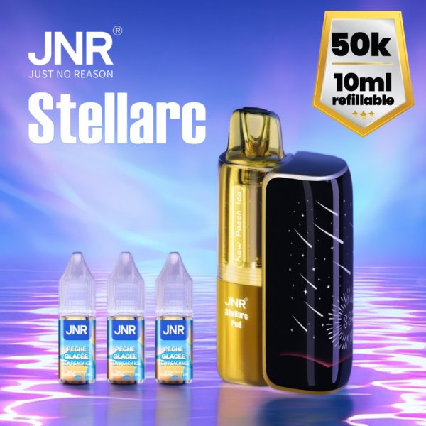 Stellarc 50k + 3 E-liquides 1200mAh 10ml / 2% - JNR