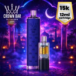 15K Pro Max 900mAh 12ml / 2% - Crown Bar by Al Fakher