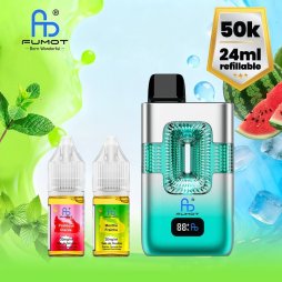 ECO 2in1 Refillable 50000 Puffs 20mg - Fumot