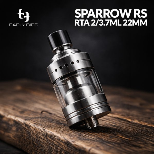 Sparrow RS RTA 2/3.7ml 22mm - Early Bird