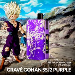 Kit DotPod Max V1.5 5ml 2100mAh Gohan SSJ2 Engraved Purple - Dotmod