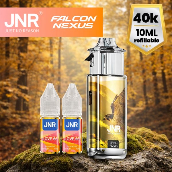 Falcon Nexus 40k + 2 E-liquids 1000mAh 2+10ml / 2% - JNR