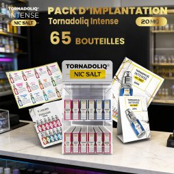 Nic Salts E-liquids Implementation Pack 20mg 10ml (60pcs) - Intense by Tornadoliq