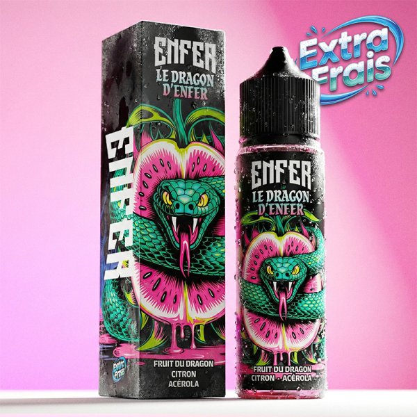 Le Dragon d'ENFER 0mg 50ml - Les Fruits d'ENFER by ENFER