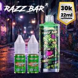 Puff 30K 650mAh 20+2ml / 2% - RazzBar