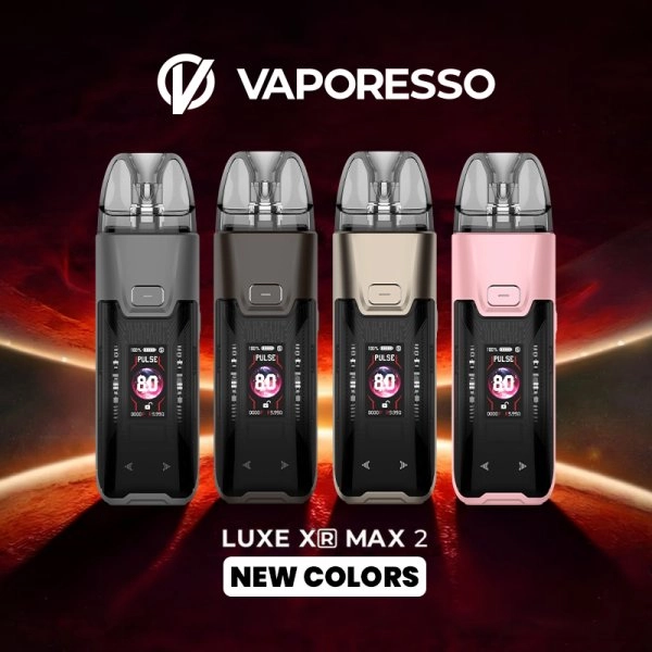 Pack Pod Luxe XR Max 2 New Colors 5ml 3200mAh - Vaporesso