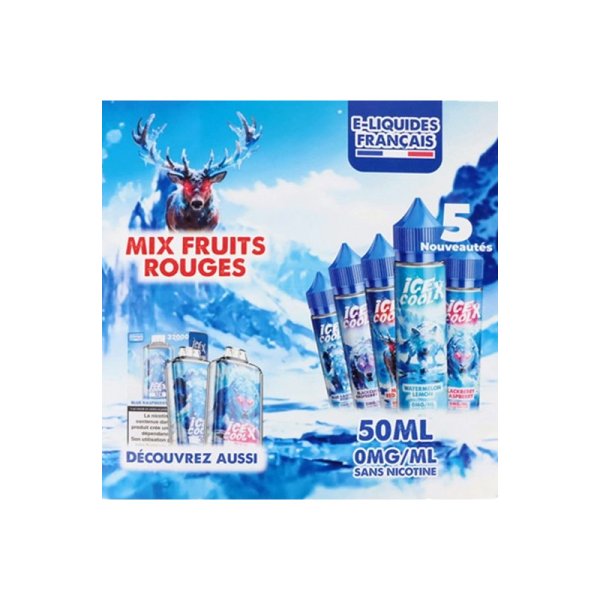 [PLV] Carte des Saveurs - Ice Cool X by Liquidarom