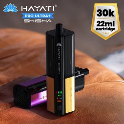 Pro Ultra+ Shisha 30K 2 in 1 900mAh 22ml / 5mg - Hayati