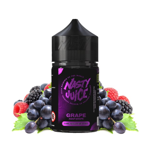Asap Grap 0mg 50ml - Nasty