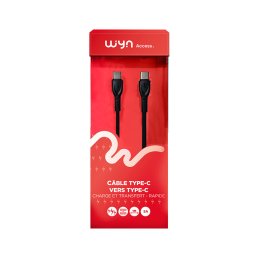 Câble de Charge TYPE-C vers TYPE-C (1pc) - WYN Access