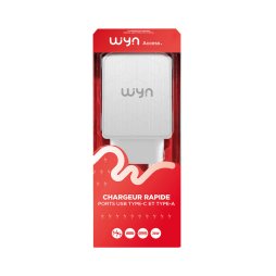 Adaptateur Secteur USB-A vers USB-C - WYN Access