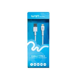 Câble de Charge TYPE-A vers TYPE-C 1.2m (1pc) - WYN Access