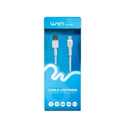 TYPE-A To Lightning Charging Cable 1.2m (1pc) - WYN Access