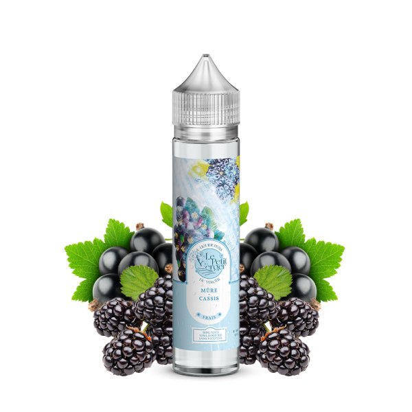 Mûre Cassis Frais 0mg 50ml - Le Petit Verger by Savourea