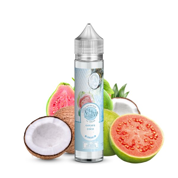 Goyave Coco Frais 0mg 50ml - Le Petit Verger by Savourea
